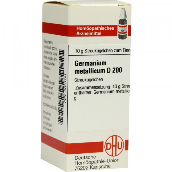 GERMANIUM METALLICUM D 200 Globuli