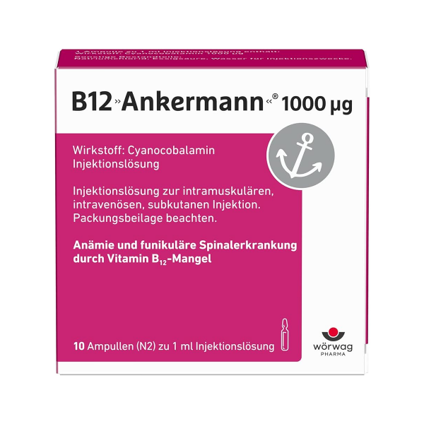 B12 ANKERMANN 1.000 μg Ampullen