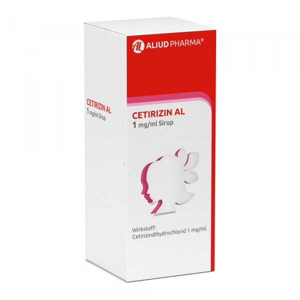 Cetirizin AL 1 mg/ml Sirup bei Heuschnupfen