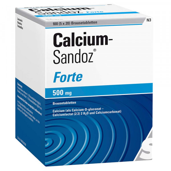 CALCIUM SANDOZ forte Brausetabletten