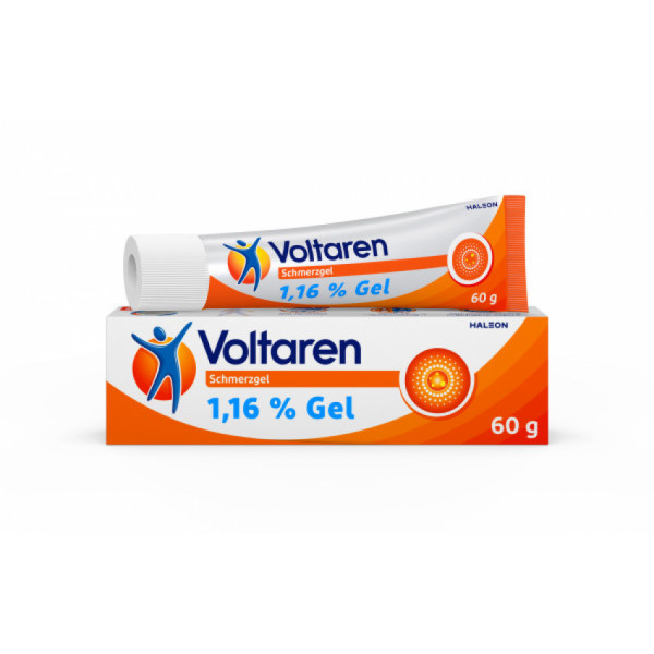 Voltaren Schmerzgel 11,6 mg/g bei Muskel- und Rückenschmerzen