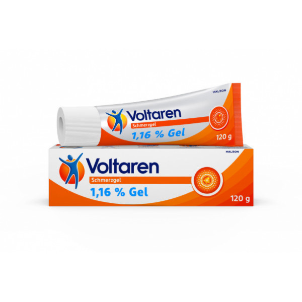 Voltaren Schmerzgel 11,6 mg/g Voltaren Gel bei Muskel- und Rückenschmerzen