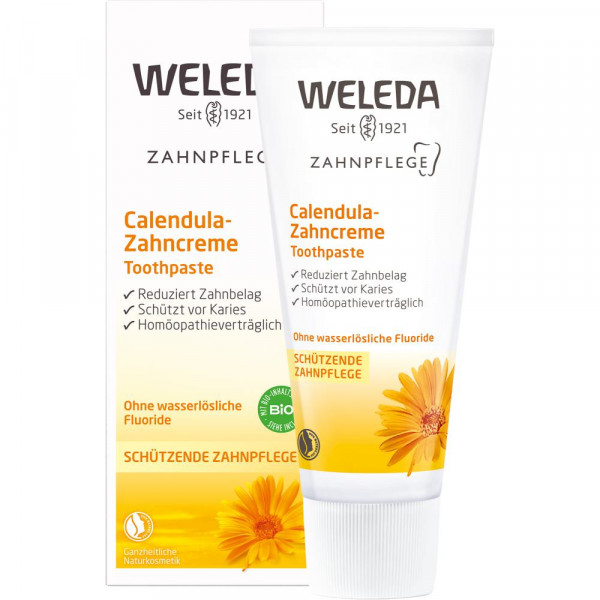 Weleda Calendula-Zahncreme - reinigt sanft & ist mentholfrei