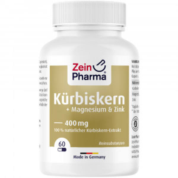 KÜRBISKERN PLUS Zink+Magnesium Kapseln