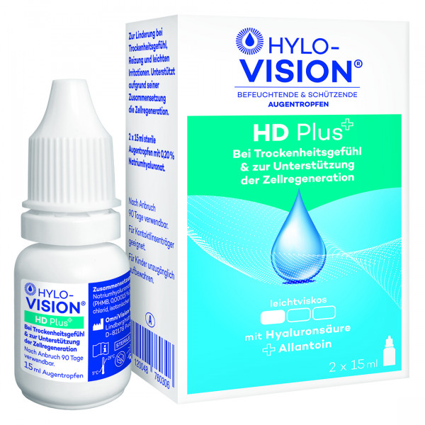 HYLO-VISION HD Plus Augentropfen