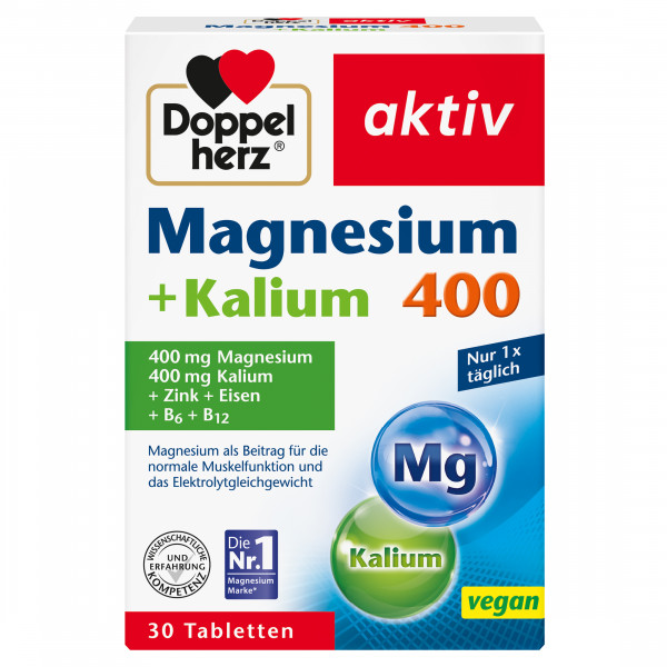 DOPPELHERZ Magnesium+Kalium Tabletten