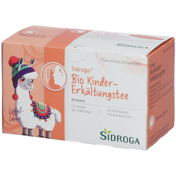 SIDROGA Bio Kinder-Erkältungstee Filterbeutel