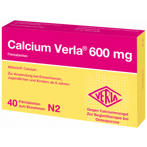 Calcium Verla® 600 mg