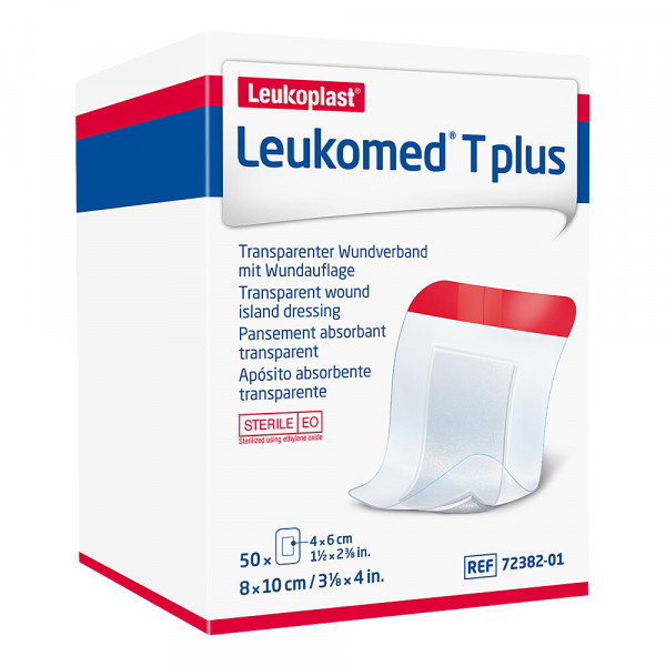 LEUKOMED transp.plus sterile Pflaster 8x10 cm