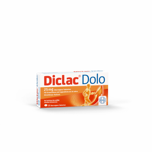 DICLAC Dolo 25 mg überzogene Tabletten