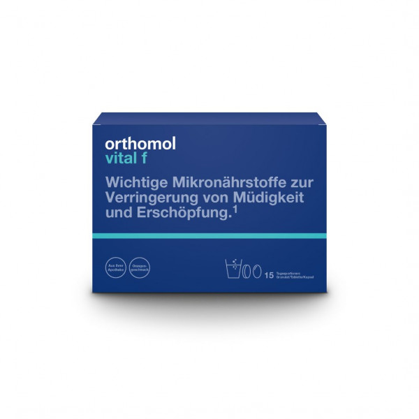 ORTHOMOL Vital F Granulat/Kap./Tabl.Kombip.15 Tage