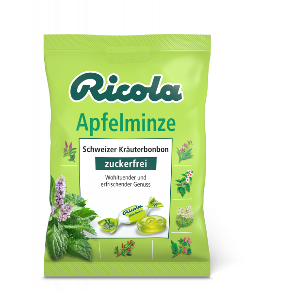 RICOLA o.Z.Beutel Apfelminze Bonbons