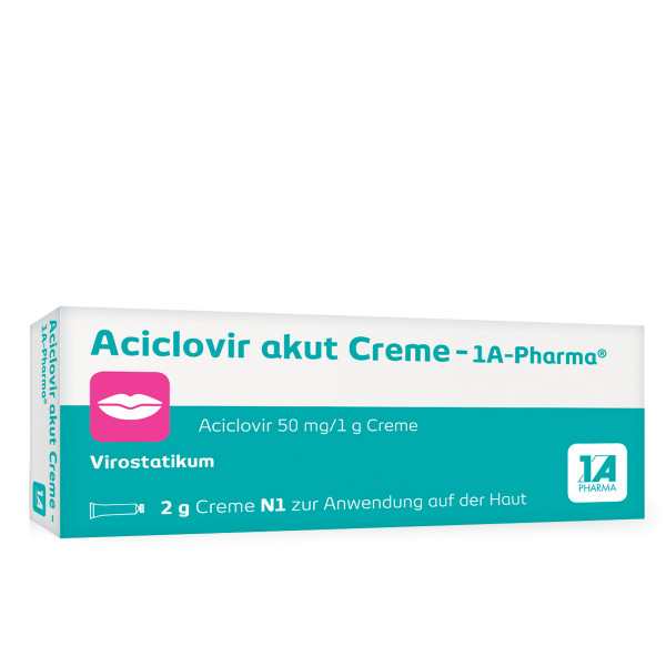 ACICLOVIR akut Creme-1A Pharma