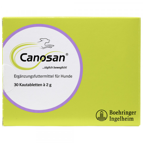 CANOSAN Kautabletten bei Gelenkproblemen Hund mit Grünlippmuschel Extrakt Gonex