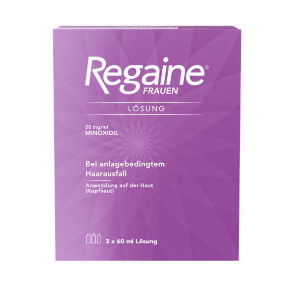 REGAINE Frauen Lösung Minoxidil bei anlagebedingtem Haarausfall
