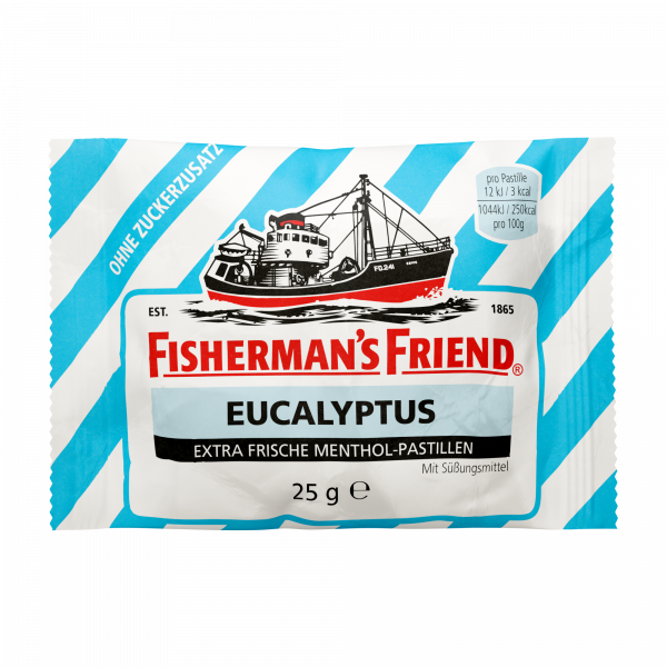FISHERMANS FRIEND Eucalyptus ohne Zucker Pastillen