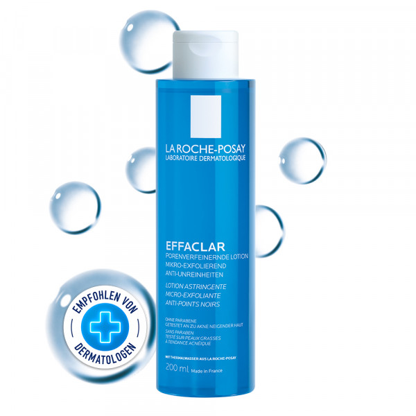 LA ROCHE-POSAY Effaclar porenverfeinernde und klärende Gesichtslotion