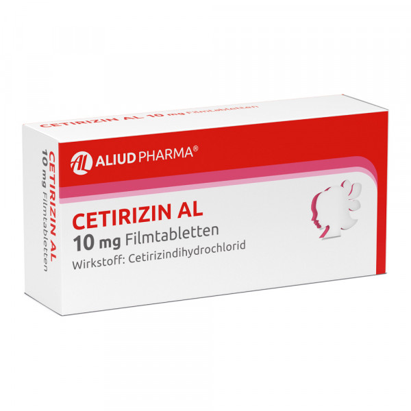 Cetirizin AL 10 mg Filmtabletten bei Heuschnupfen