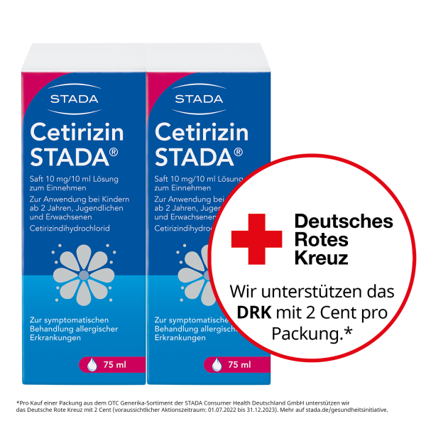 CETIRIZIN STADA Saft 10 mg/10 ml