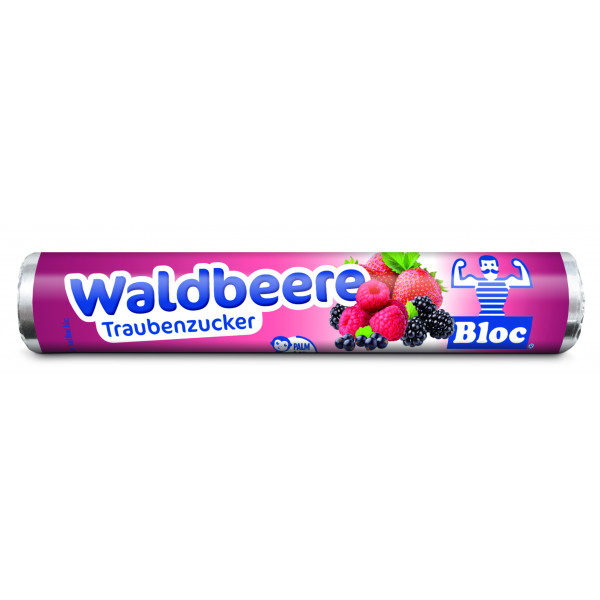 BLOC Traubenzucker Waldbeere Rolle