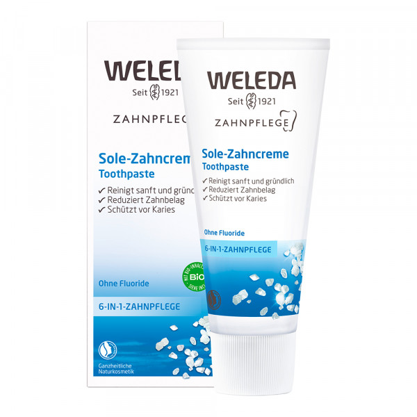 Weleda Sole-Zahncreme - Reinigt gründlich, ohne Fluoride