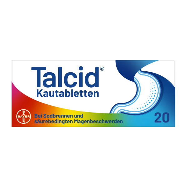 TALCID Kautabletten schnell gegen Sodbrennen