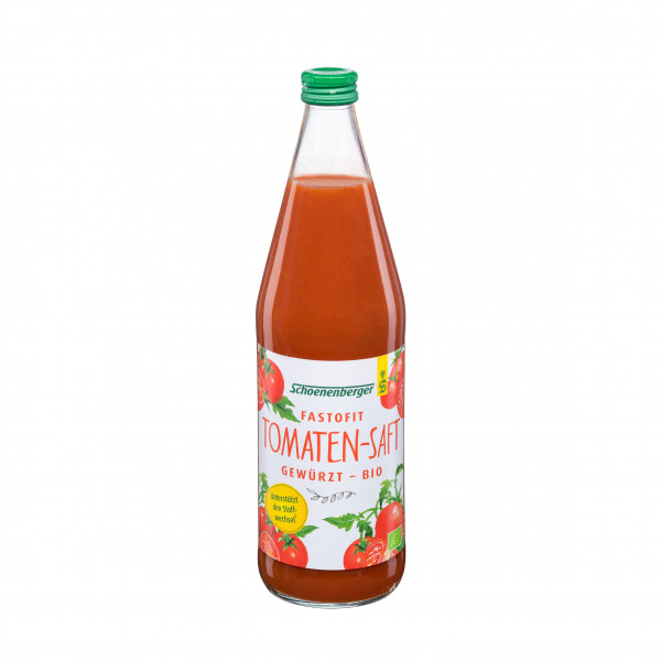 FASTOFIT gewürzter Tomatensaft Bio Schoenenberger