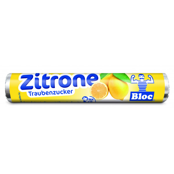 BLOC Traubenzucker Zitrone Rolle