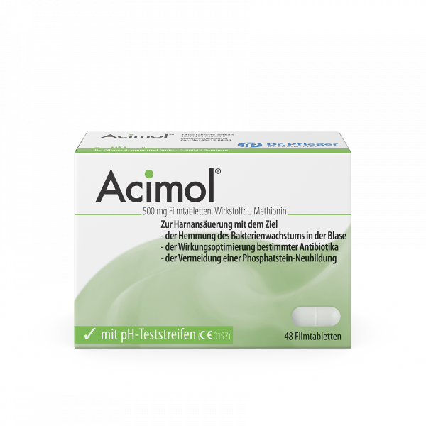 ACIMOL mit pH Teststreifen Filmtabletten