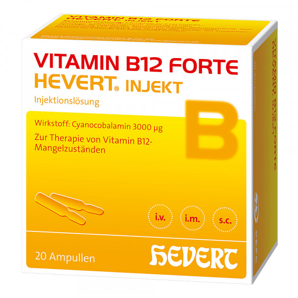 VITAMIN B12 HEVERT forte Injekt Ampullen