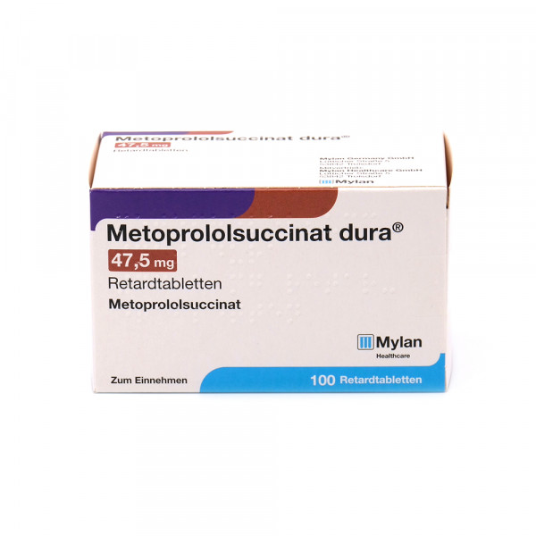 METOPROLOLSUCCINAT dura 47,5mg Retardtabletten