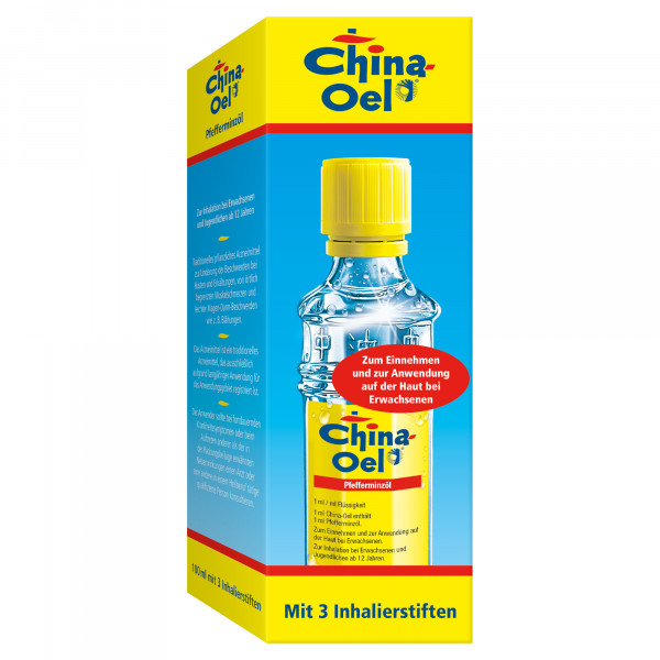 CHINA ÖL mit 3 Inhalatoren