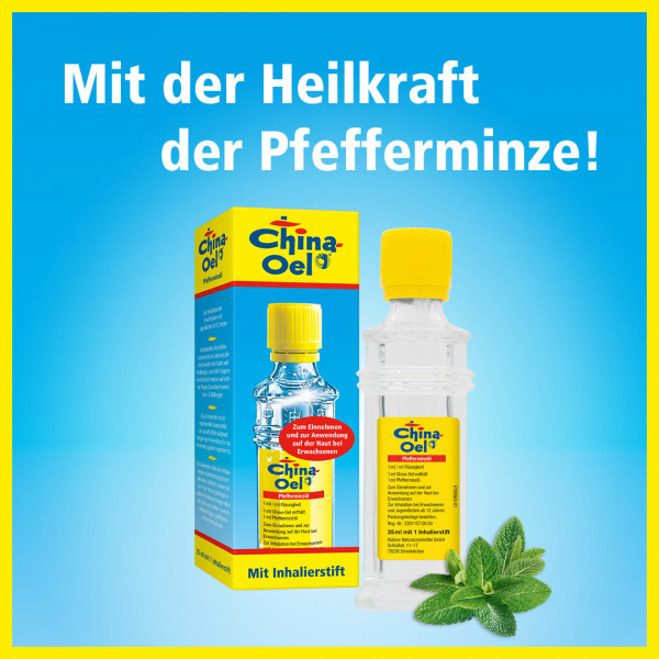 CHINA ÖL mit Inhalator