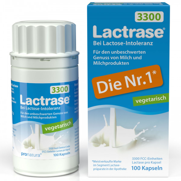 LACTRASE vegetarisch 3.300 Kapseln