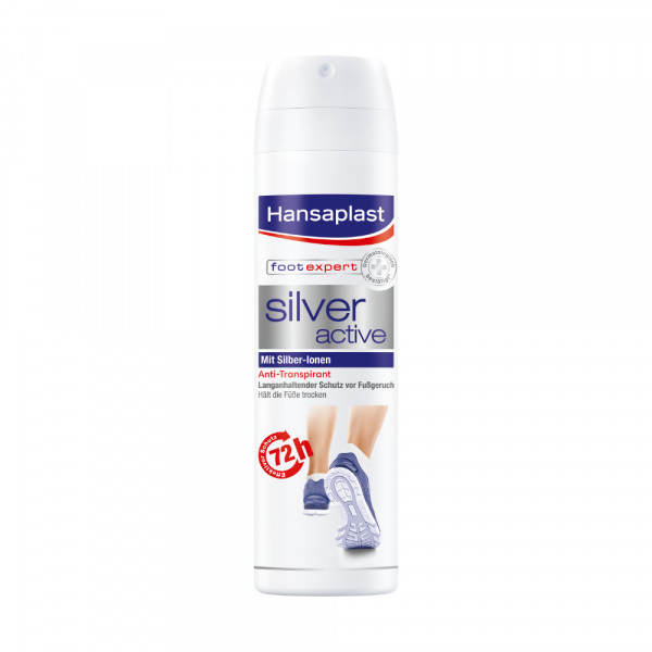 HANSAPLAST Fußspray Silver Active