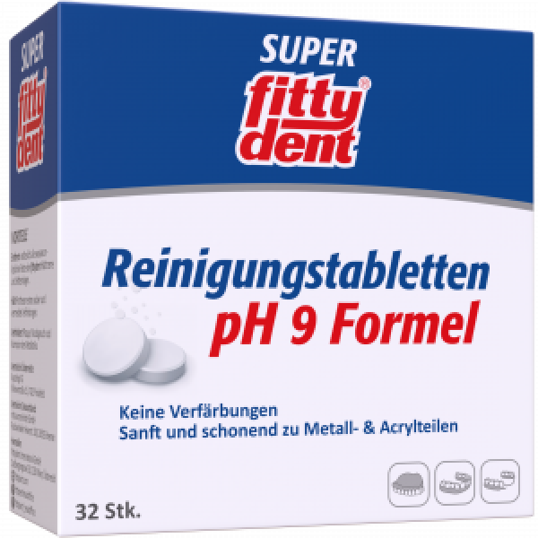 FITTYDENT super Reinigungstabletten