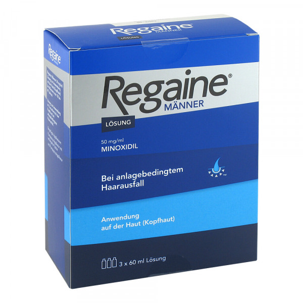 REGAINE Männer Lösung bei anlagebedingtem Haarausfall