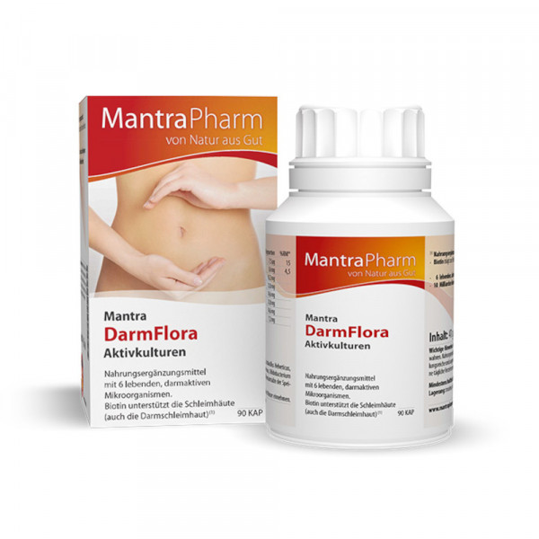 MANTRA Darmflora Aktivkulturen Kapseln