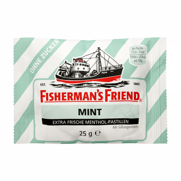 FISHERMANS FRIEND mint ohne Zucker Pastillen