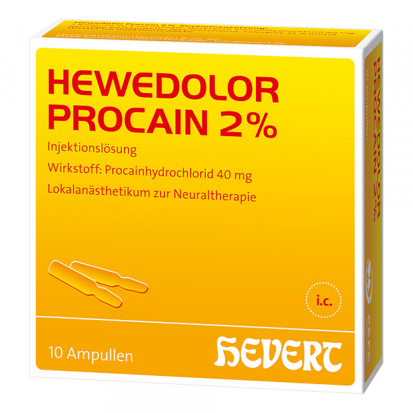 HEWEDOLOR Procain 2% Ampullen