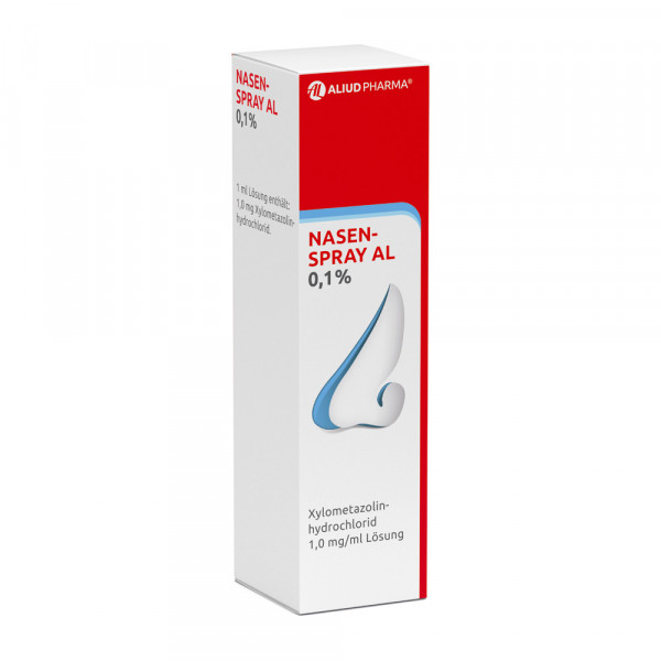 Nasenspray AL 0,1 % bei Schnupfen