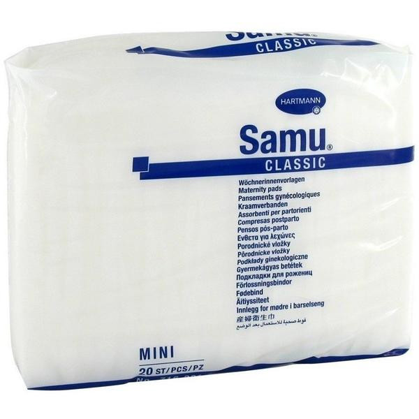 SAMU Wöchnerinnen Vorlagen Classic mini 6,5x22 cm