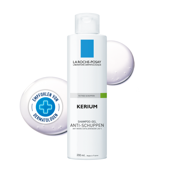 LA ROCHE-POSAY Kerium fettige Haut Gelshampoo