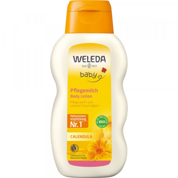 Weleda Baby Pflegemilch Calendula - reichhaltige Körperlotion