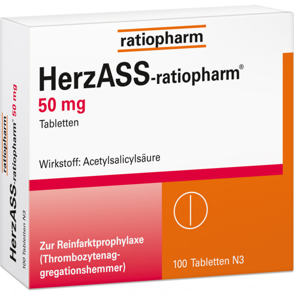 HERZASS-ratiopharm 50 mg Tabletten