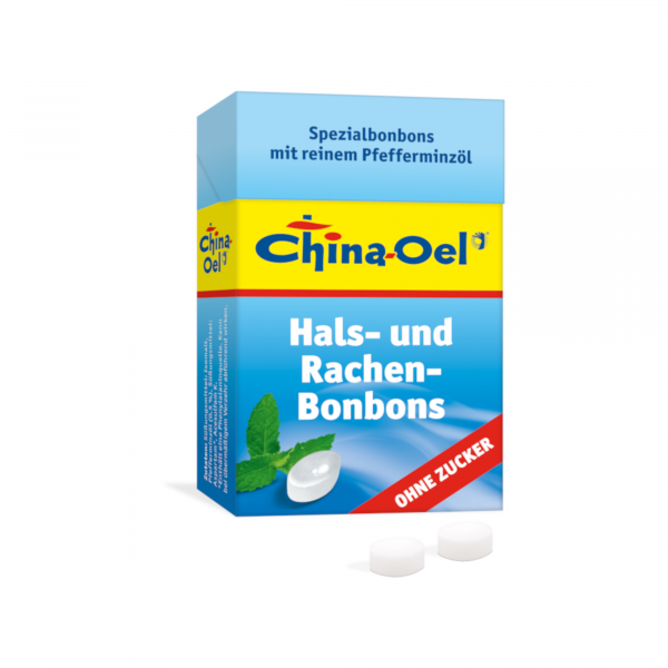 CHINA ÖL Hals- u.Hustenbonbons o.Zucker
