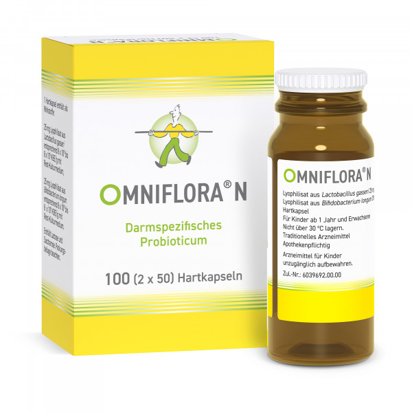 Omniflora® N – Probiotika Kapseln für die Darmflora