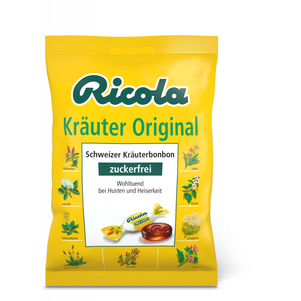 RICOLA o.Z.Beutel Kräuter Bonbons