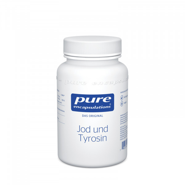 PURE ENCAPSULATIONS Jod und Tyrosin Kapseln