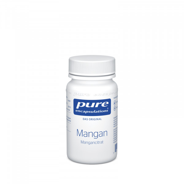 PURE ENCAPSULATIONS Mangan Mangancitrat Kapseln